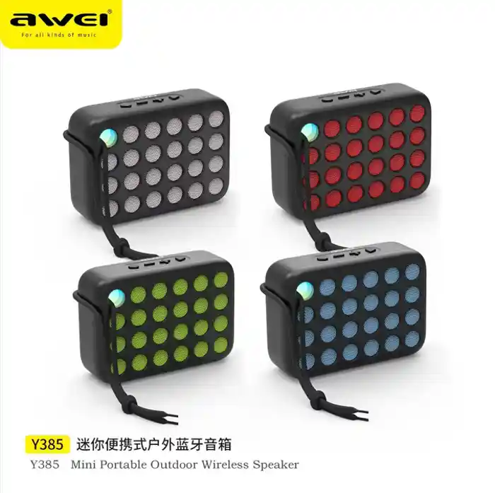 AWEI Y385 Speaker Promotional Outdoor Bluetooth Speakers 4W